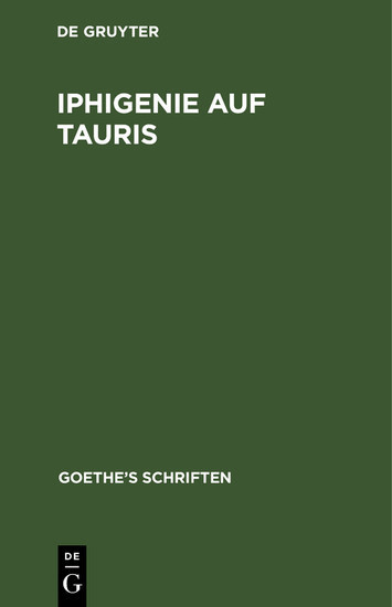 Iphigenie auf Tauris main product photo