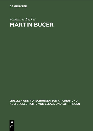Martin Bucer main product photo
