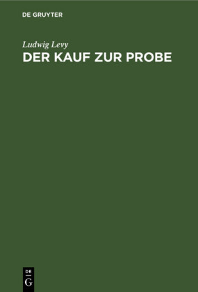Der Kauf zur Probe