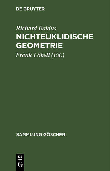 Nichteuklidische Geometrie main product photo