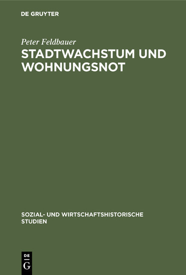 Stadtwachstum und Wohnungsnot main product photo