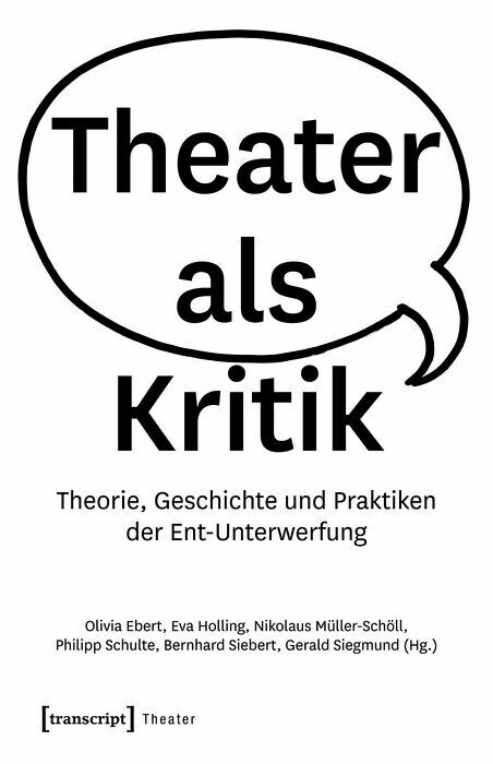 Theater als Kritik main product photo
