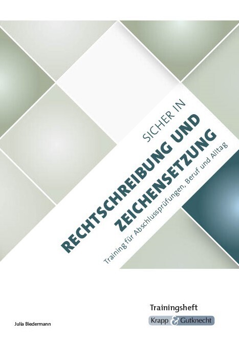 Sicher in Rechtschreibung und Zeichensetzung - Trainingsheft main product photo