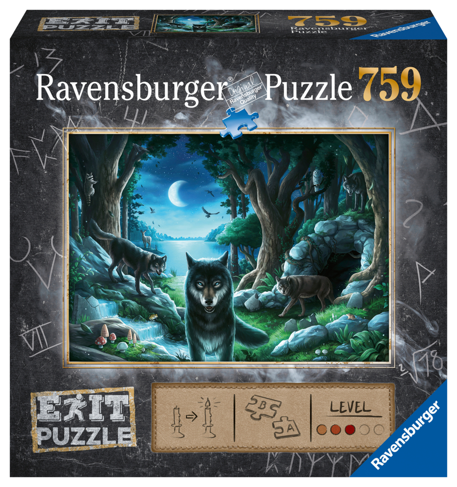 Ravensburger EXIT Puzzle 15028 Wolfsgeschichten 759 Teile main product photo