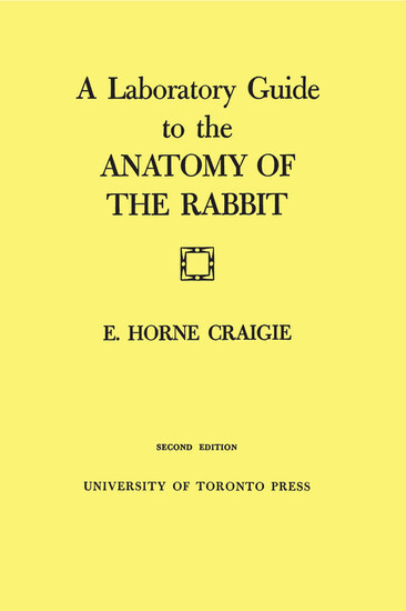 A Laboratory Guide to the Anatomy of The Rabbit main product photo