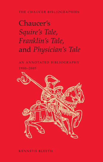 Chaucer's Squire's Tale, Franklin's Tale, and Physician's Tale main product photo