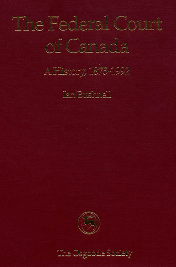The Federal Court of Canada main product photo