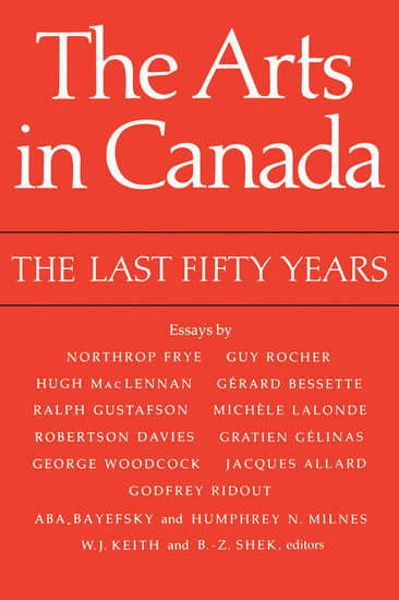 The Arts in Canada main product photo