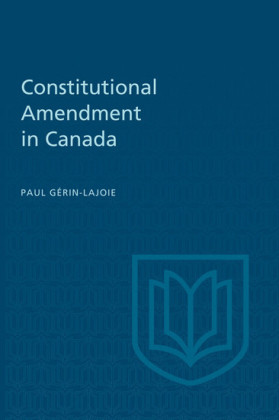 Constitutional Amendment in Canada