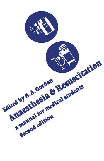 Anaesthesia and Resuscitation main product photo