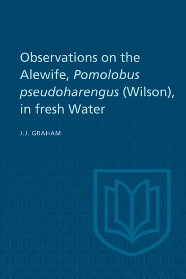 Observations on the Alewife, Pomolobus Pseudoharengus (Wilson), in Fresh Wate main product photo