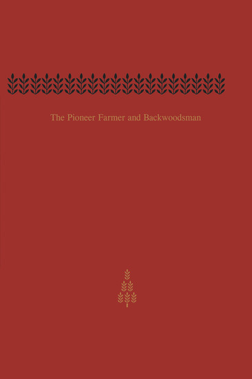 The Pioneer Farmer and Backwoodsman main product photo
