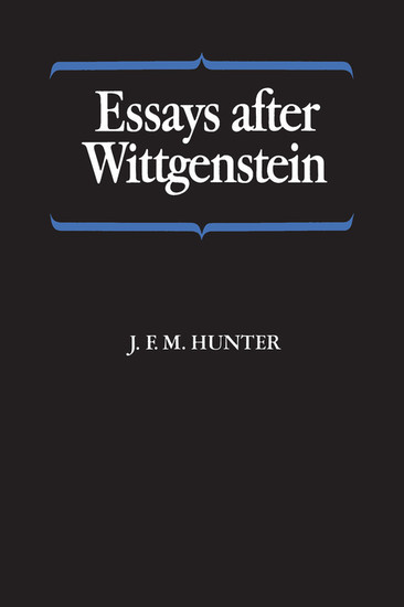 Essays after Wittgenstein main product photo