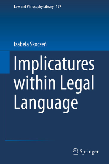 Implicatures within Legal Language main product photo