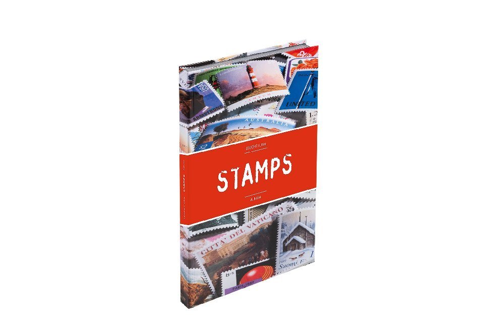 Einsteckbuch STAMPS A 4 S 32, rot main product photo