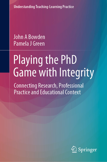 Playing the PhD Game with Integrity main product photo