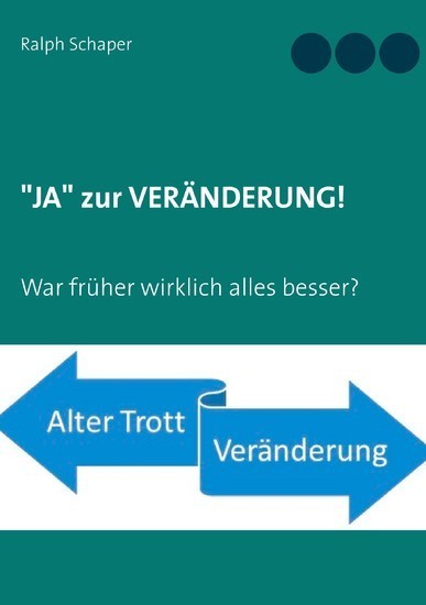 "JA" zur VERÄNDERUNG! main product photo