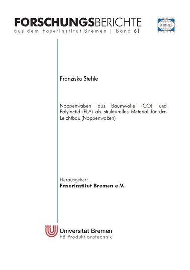 Noppenwaben aus Baumwolle (CO) und Polylactid (PLA) als strukturelles Material für den Leichtbau (Noppenwaben) main product photo