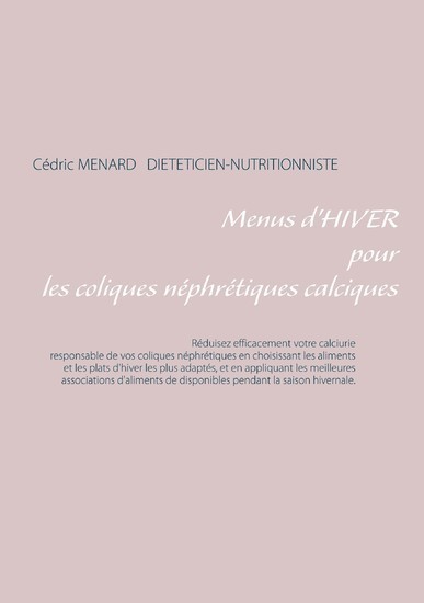 Menus d'hiver pour les coliques néphrétiques calciques main product photo