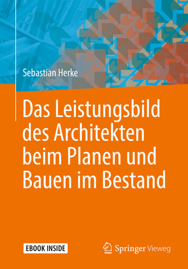 Das Leistungsbild des Architekten beim Planen und Bauen im Bestand main product photo