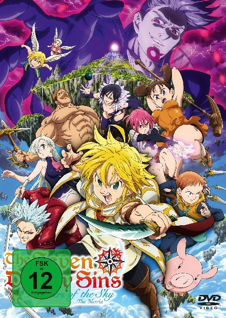 The Seven Deadly Sins Movie - Prisoners of the Sky, 1 DVD main product photo