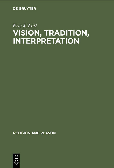 Vision, Tradition, Interpretation main product photo