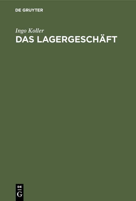 Das Lagergeschäft main product photo