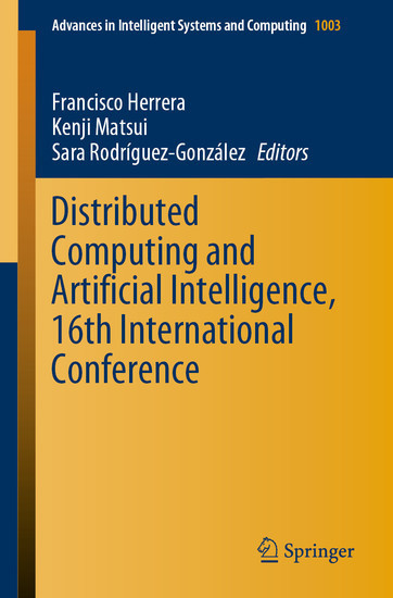 Distributed Computing and Artificial Intelligence, 16th International Conference main product photo