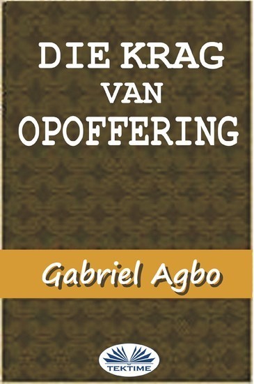 Die Krag Van Opoffering main product photo