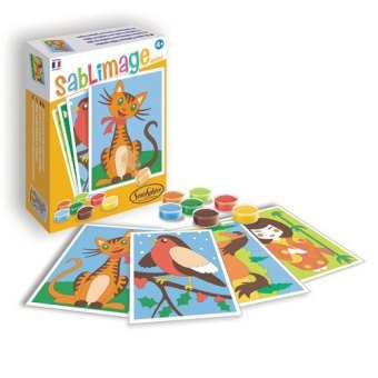 Sandbilder Mini Freunde