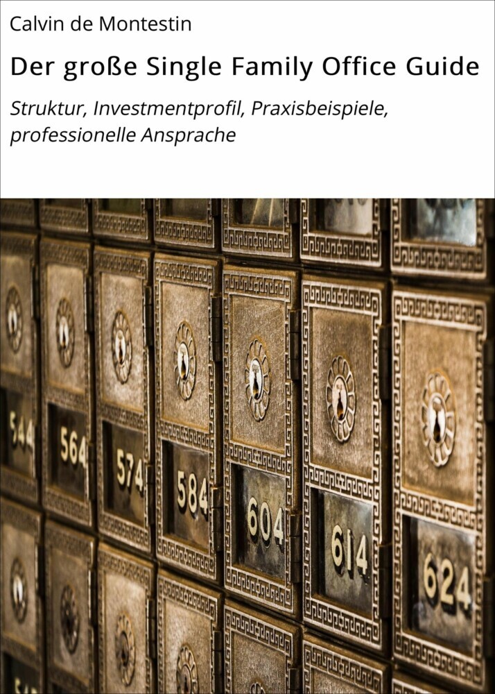 Der große Single Family Office Guide main product photo