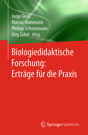 Biologiedidaktische Forschung: Erträge für die Praxis main product photo