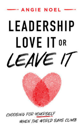 Leadership-Love It or Leave It