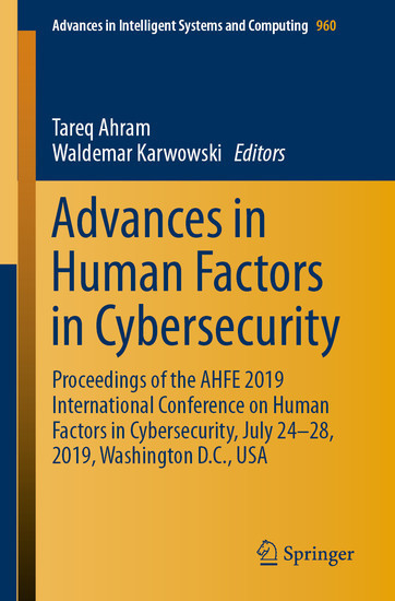 Advances in Human Factors in Cybersecurity main product photo
