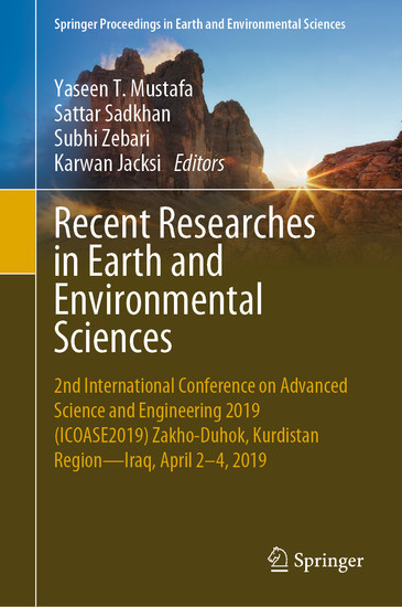 Recent Researches in Earth and Environmental Sciences main product photo