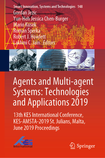 Agents and Multi-agent Systems: Technologies and Applications 2019 main product photo