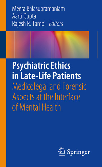 Psychiatric Ethics in Late-Life Patients main product photo