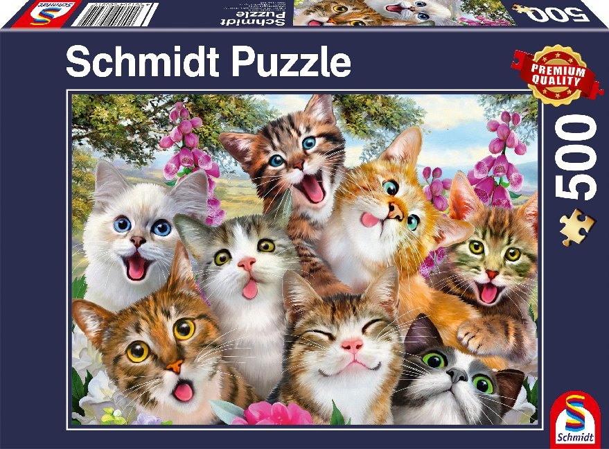 Katzen-Selfie (Puzzle) main product photo
