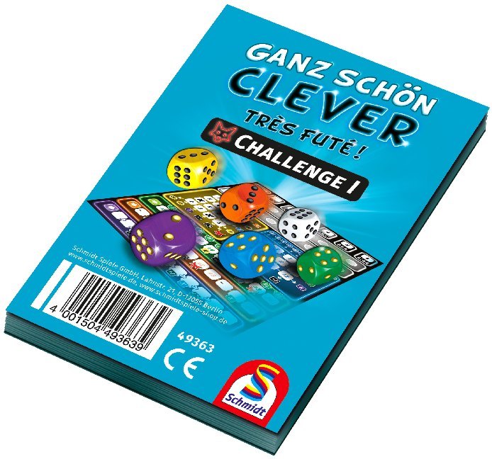 Ganz schön clever / Tres fute Challenge I (Spiel) main product photo