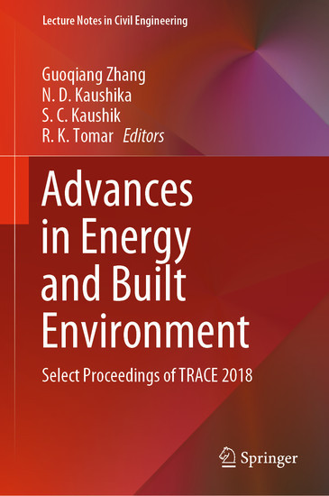 Advances in Energy and Built Environment main product photo