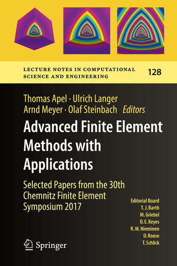 Advanced Finite Element Methods with Applications main product photo