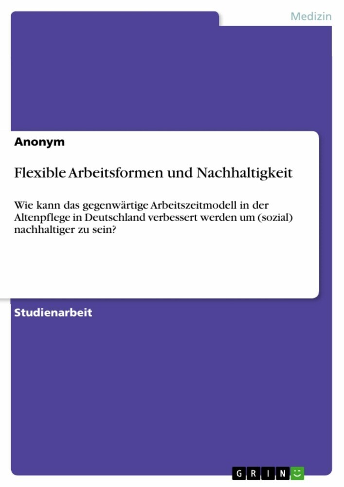 Flexible Arbeitsformen und Nachhaltigkeit main product photo
