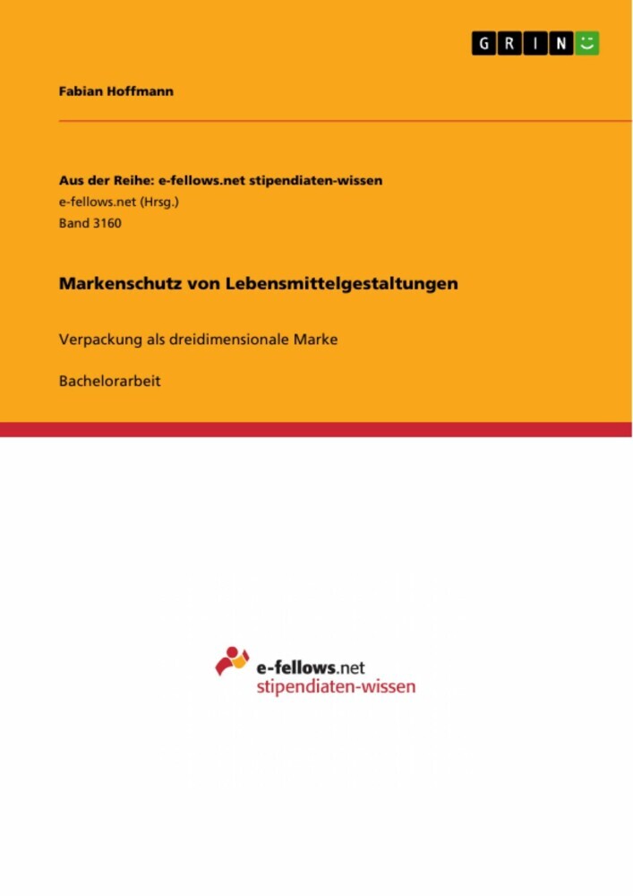 Markenschutz von Lebensmittelgestaltungen main product photo