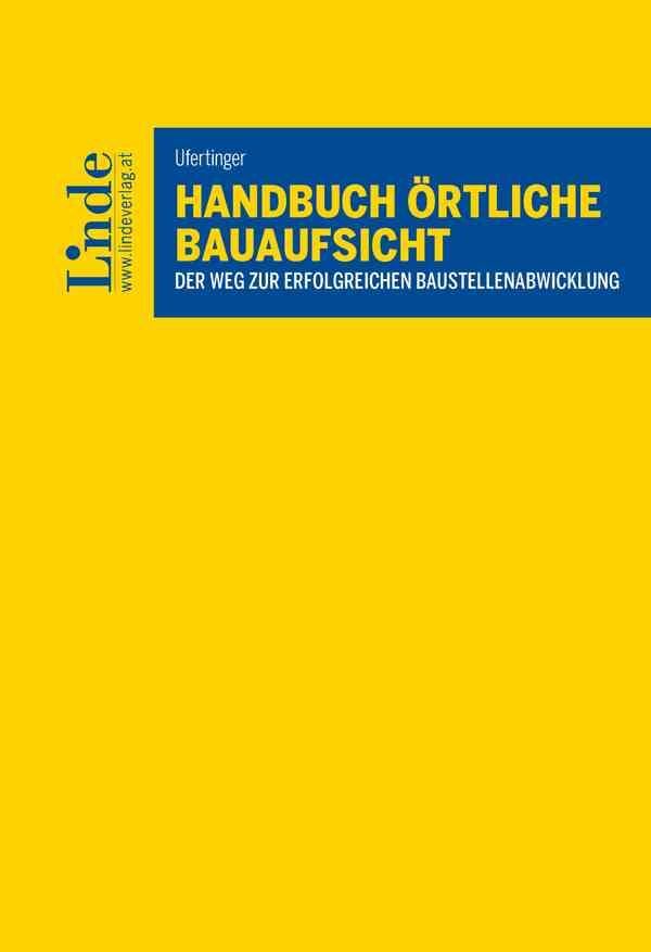 Handbuch Örtliche Bauaufsicht (f. Österreich) main product photo
