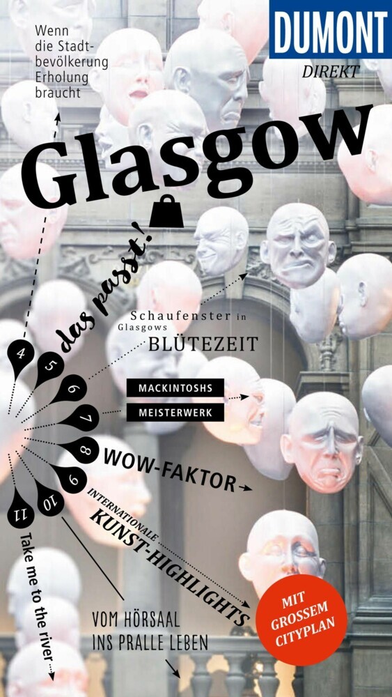DUMONT direkt Reiseführer E-Book Glasgow main product photo