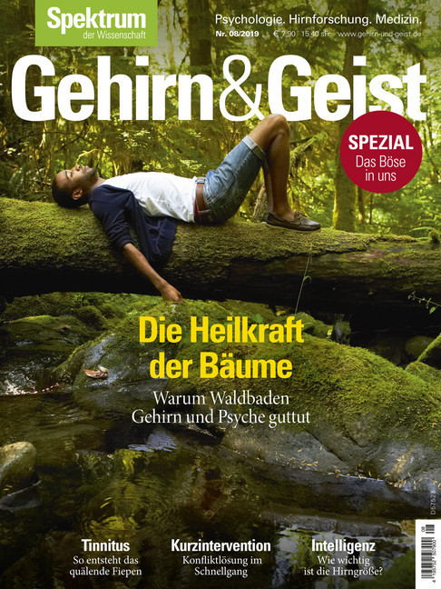 Gehirn&Geist 8/2019 - Die Heilkraft der Bäume main product photo