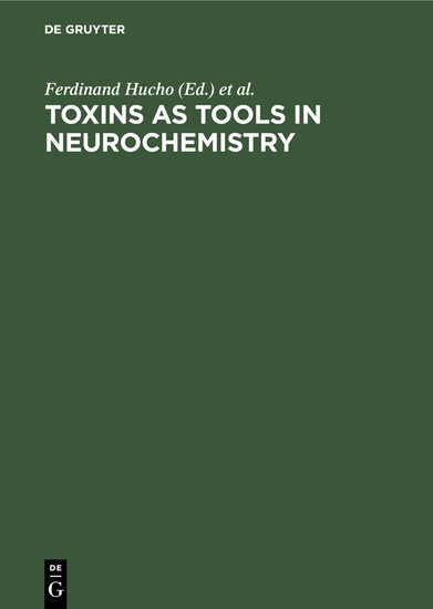 Toxins as Tools in Neurochemistry main product photo