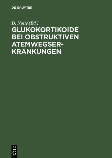 Glukokortikoide bei obstruktiven Atemwegserkrankungen main product photo