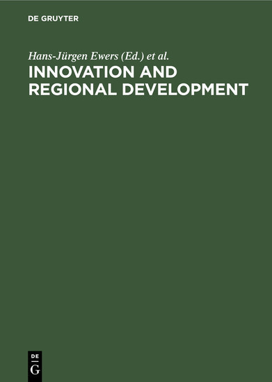 Innovation and Regional Development main product photo
