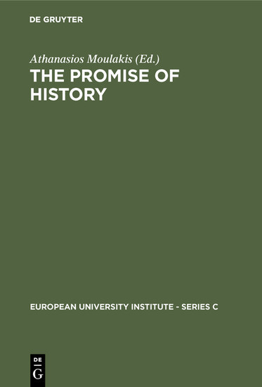The Promise of History main product photo